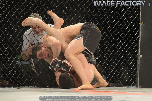 2012-04-21 Milano in the cage 2 - Mixed Martial Arts 0048 Andrea Rinaudo-Fabrizio Calio